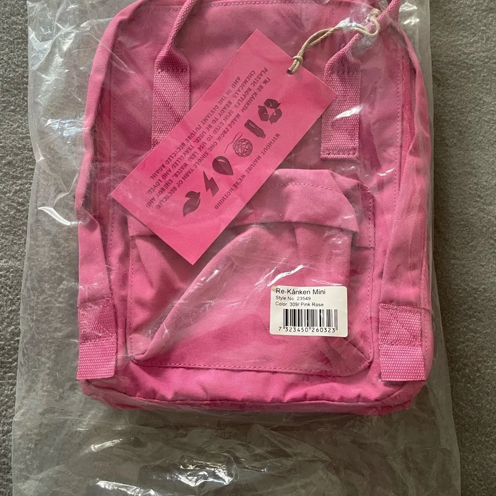 Fjallraven Kanken Pink Rose Backpack Special Edition - Picture 5 of 5